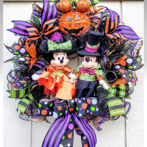Mickey and minnie halloween - and,